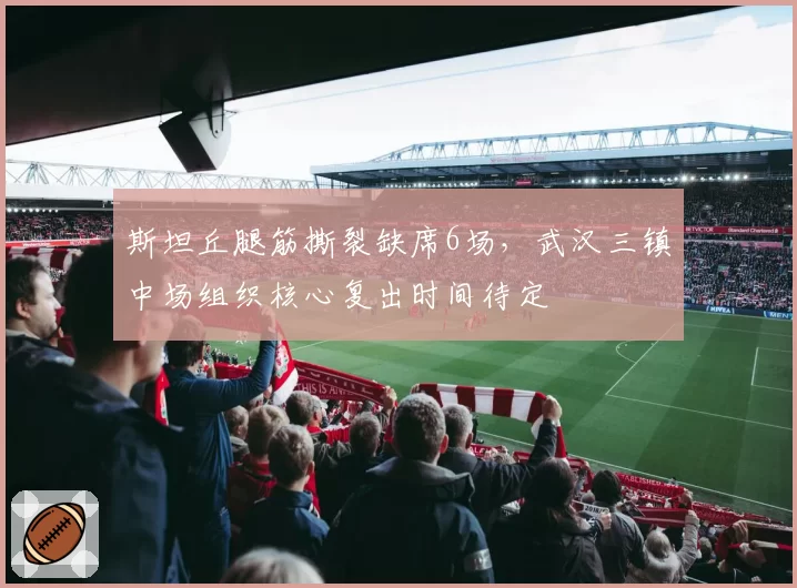 斯坦丘腿筋撕裂缺席6场，武汉三镇中场组织核心复出时间待定